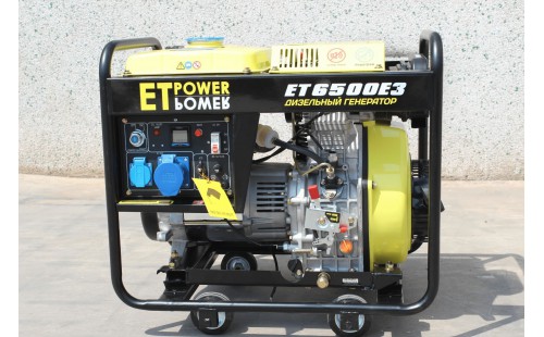 Дизельный генератор ET-Power ET 6500 E3